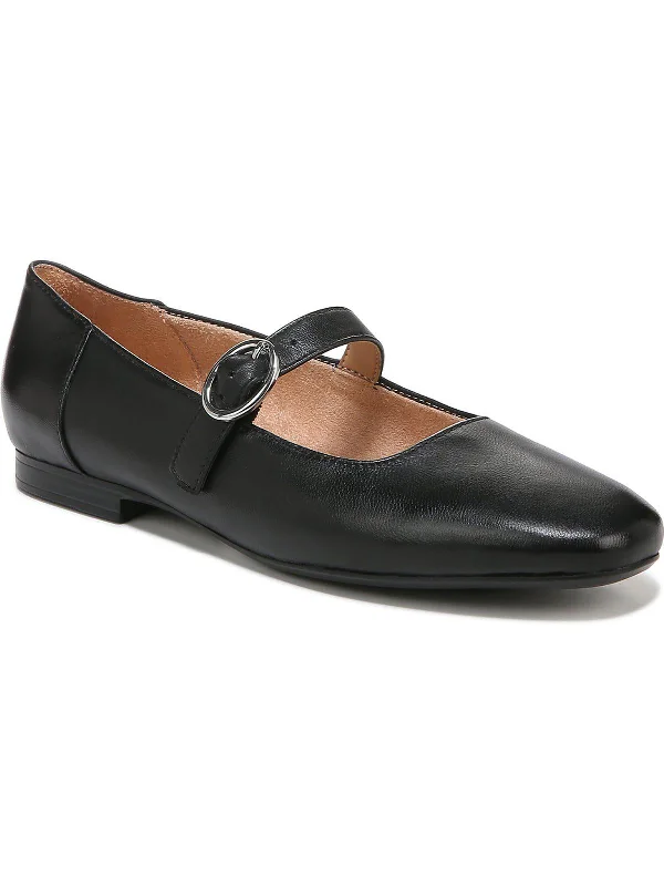 Carter Womens Leather Buckle Mary Janes