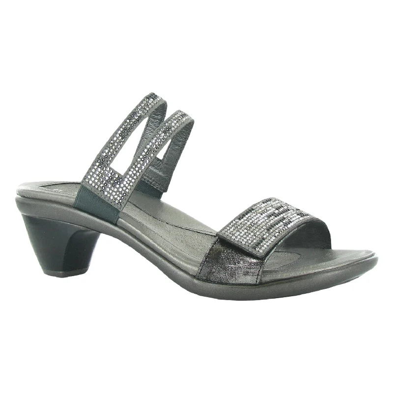 Metallic Onyx Lthr/Gry-Blk Riv