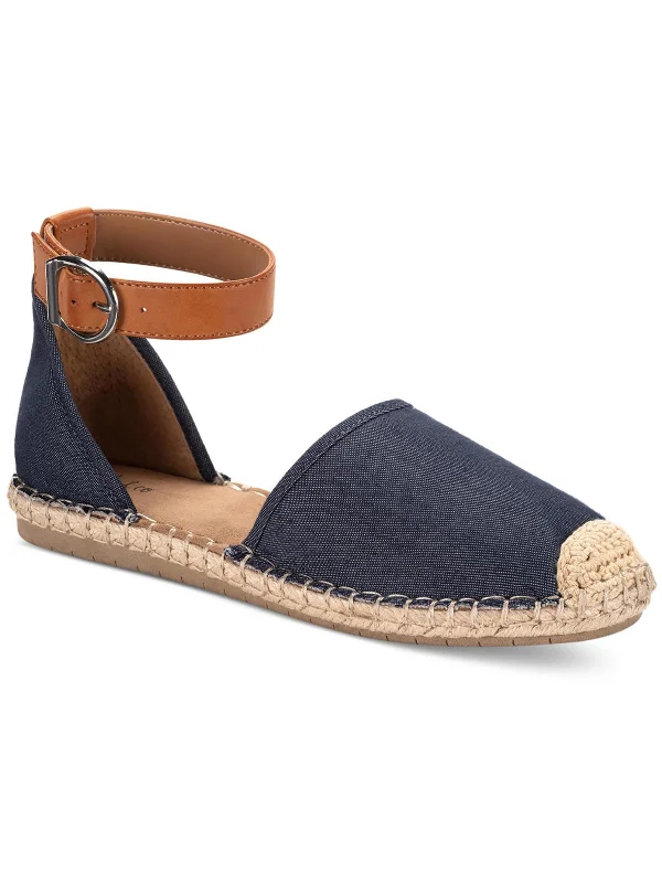 Paminna D 2 Womens Denim Cushioned Footbed Espadrilles