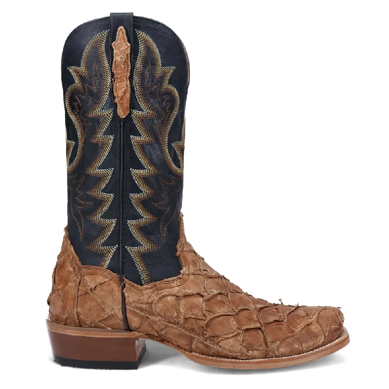 Riggs Pirarucu Square Toe Cowboy Boots