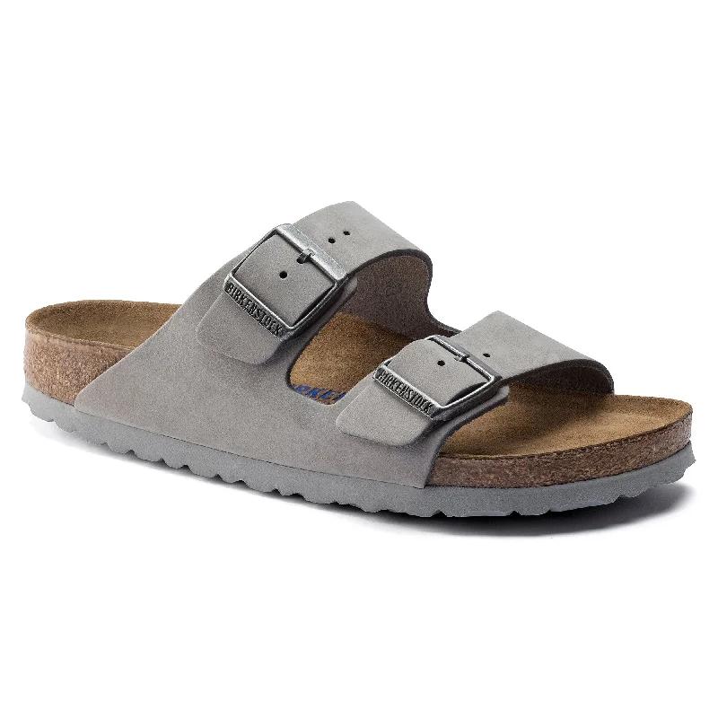 Birkenstock Arizona Soft Footbed dove gray nubuck