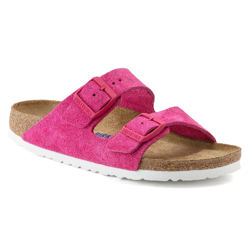 Birkenstock Arizona Soft Footbed fuchsia tulip suede