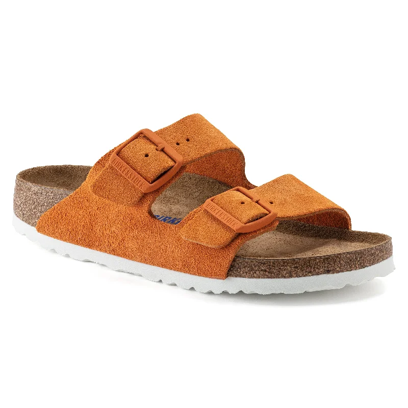 Birkenstock Arizona Soft Footbed russet orange suede