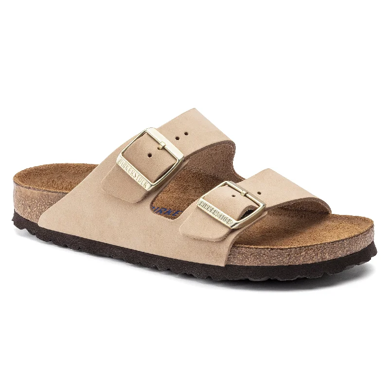 Birkenstock Arizona Soft Footbed sandcastle nubuck