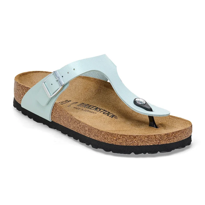 Birkenstock Gizeh Sandal (Women) - Graceful Surf Green Birko-Flor