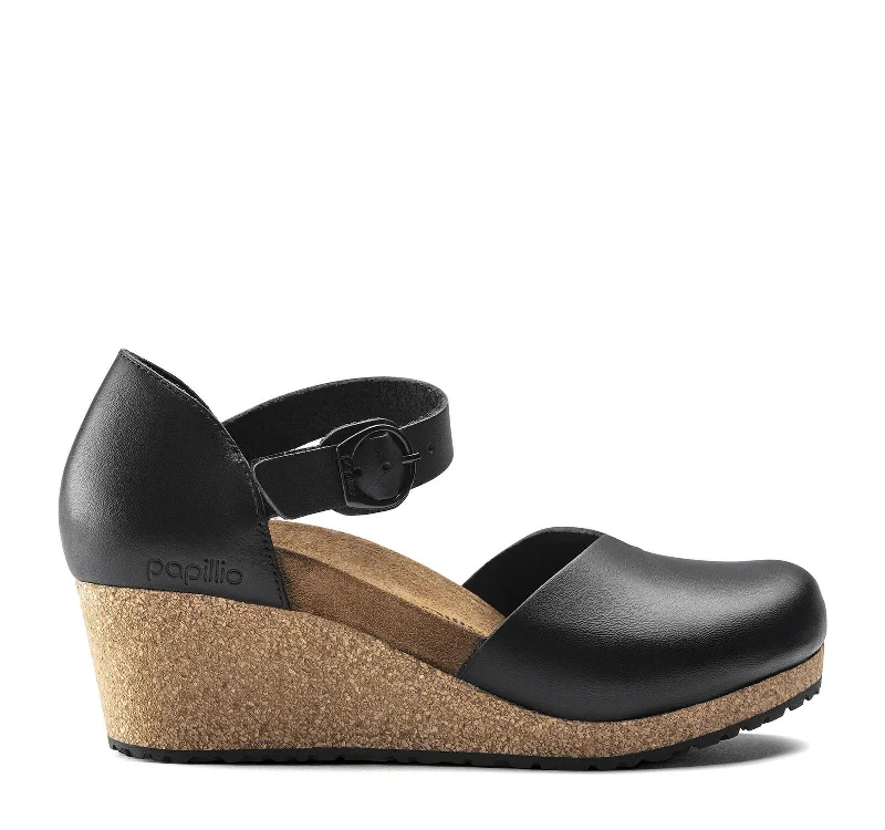 Birkenstock Mary Leather Wedge Sandal