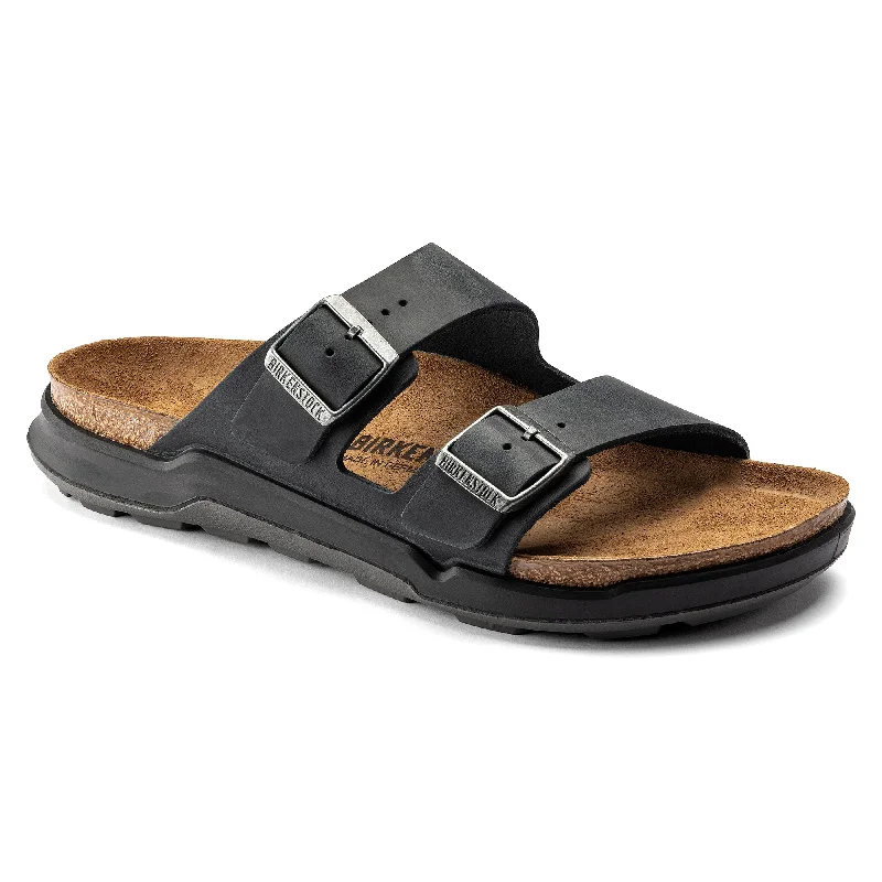 Birkenstock Men's Arizona Rugged black oiled leather