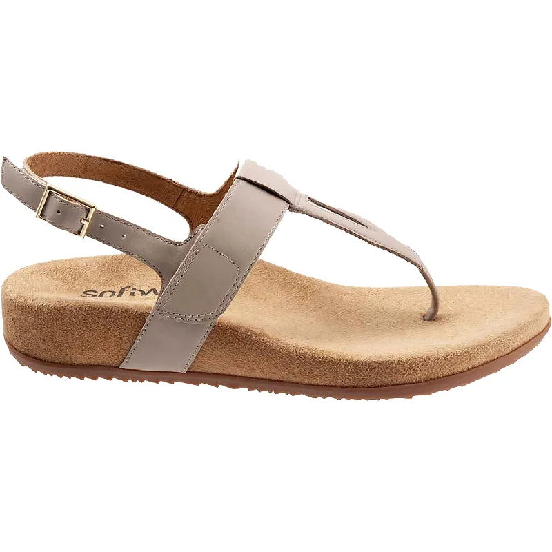 Women's SoftWalk Brea Grey Leather