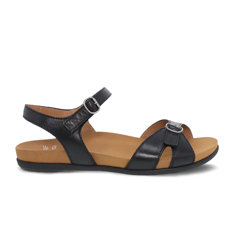 Dansko Judith Backstrap Sandal (Women) - Black Calf