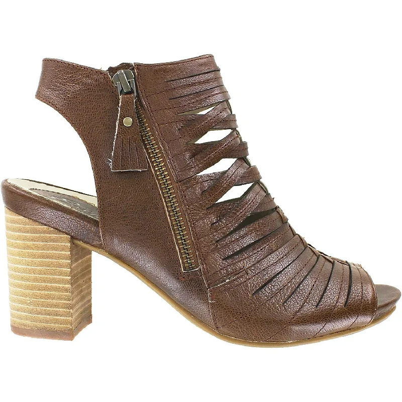 Women's Earthies Siena Cinnamon Leather