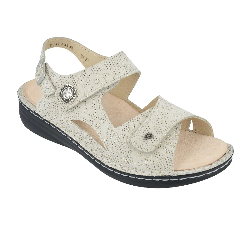 Finn Comfort Barbuda Backstrap Sandal (Women) - Champagne Garden