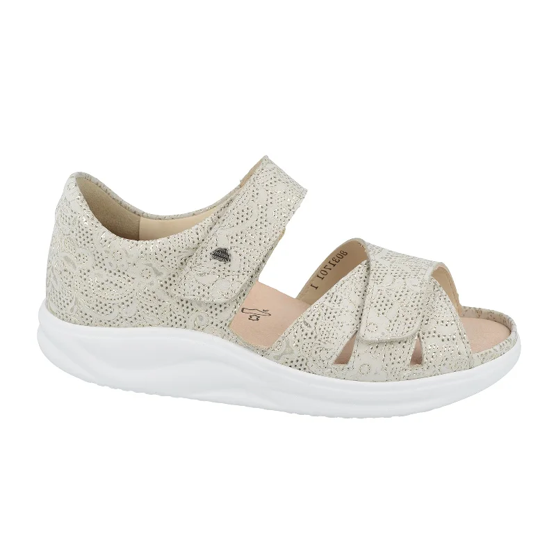 Finn Comfort Makuhari Backstrap Sandal (Women) - Champagne Garden