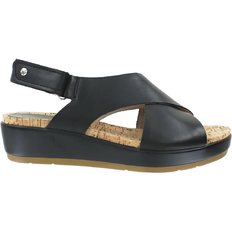 Women's Pikolinos Mykonos W1G-0757 Black Leather