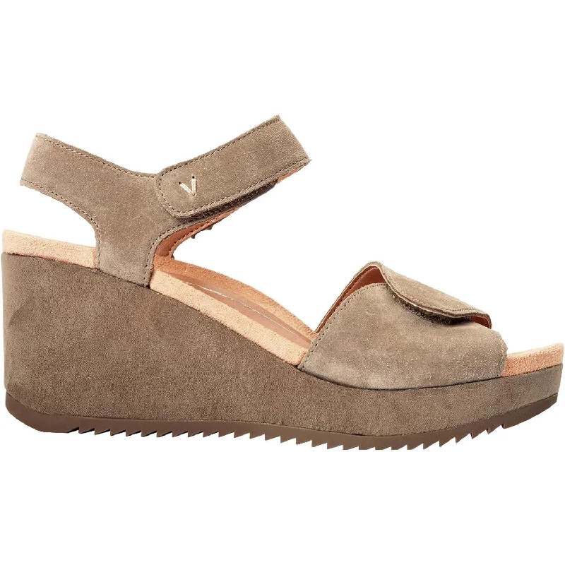 Women's Vionic Astrid II Dark Taupe Suede