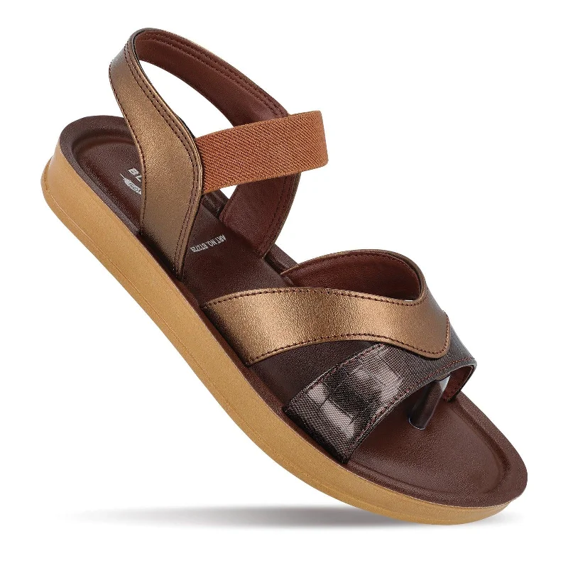 Walkaroo Womens Sandal  - BT2729 Brown