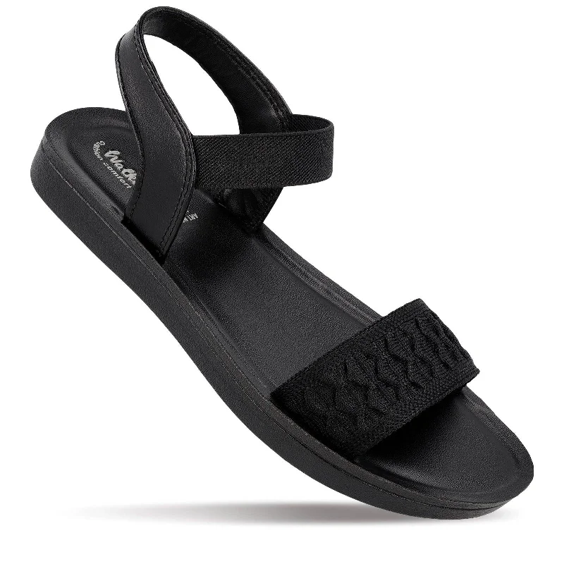 Walkaroo Womens Sandal  - WL7820 Black