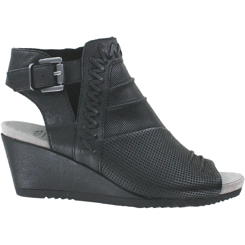 Women's Earth Bonaire Black Leather