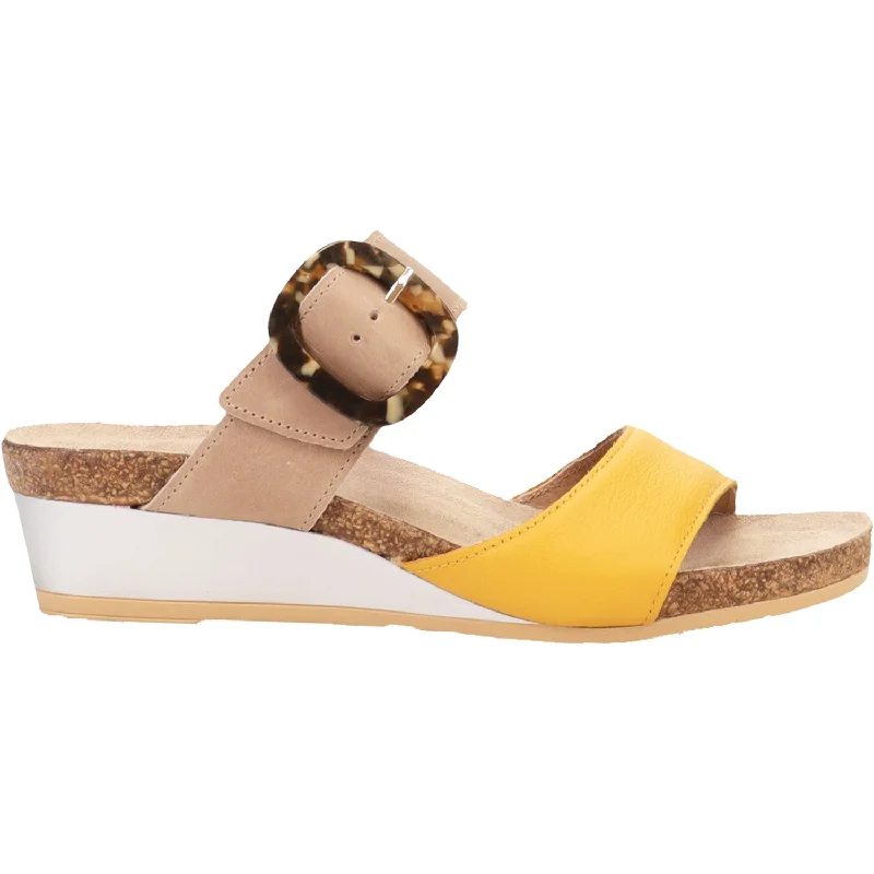 Women's Naot Kingdom Marigold/Khaki Beige Leather