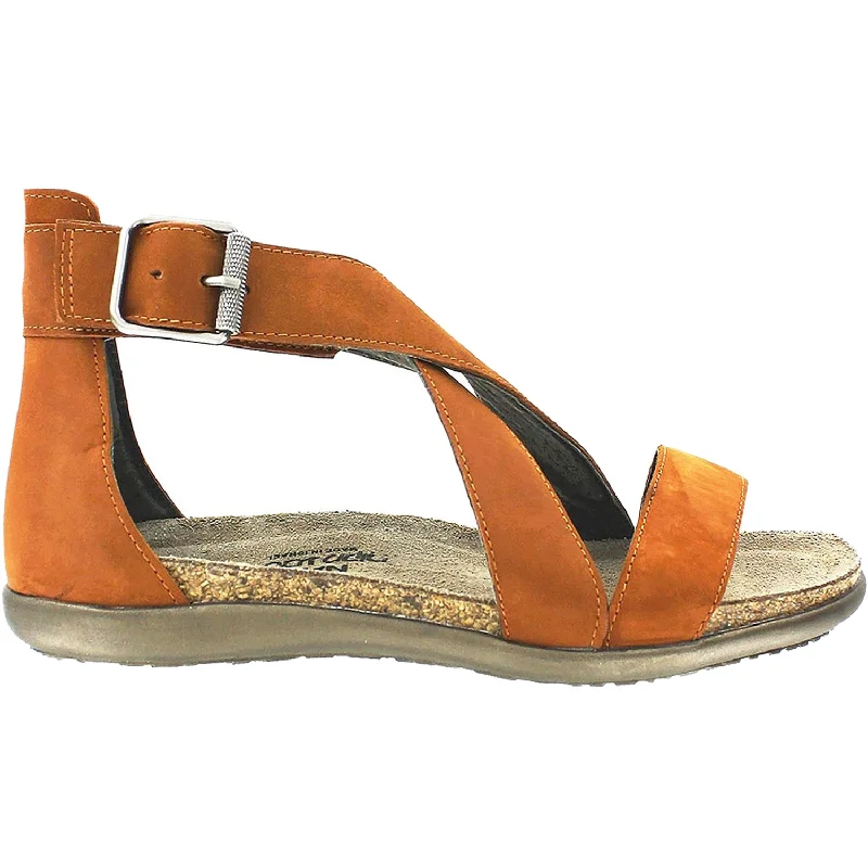 Women's Naot Rianna Hawaiian Brown Nubuck