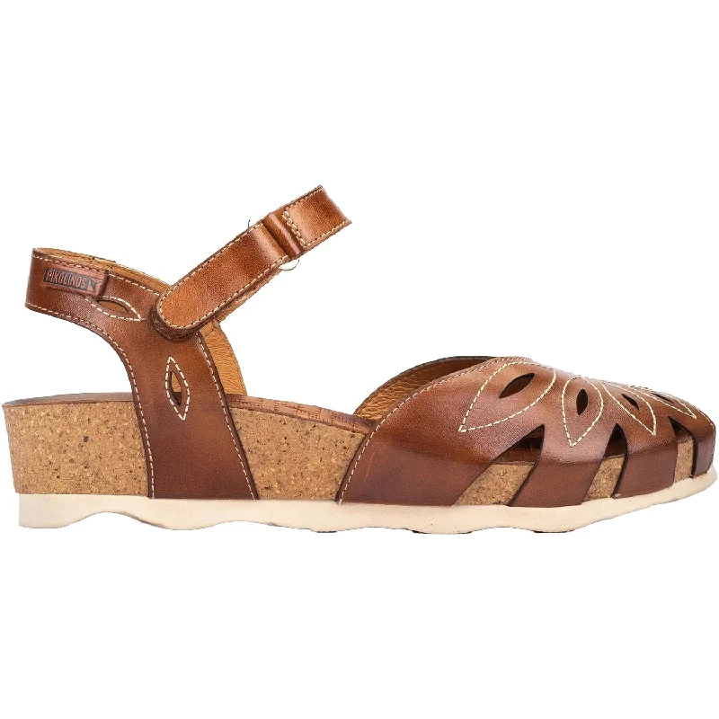 Women's Pikolinos Mahon W9E-0682 Brandy Leather