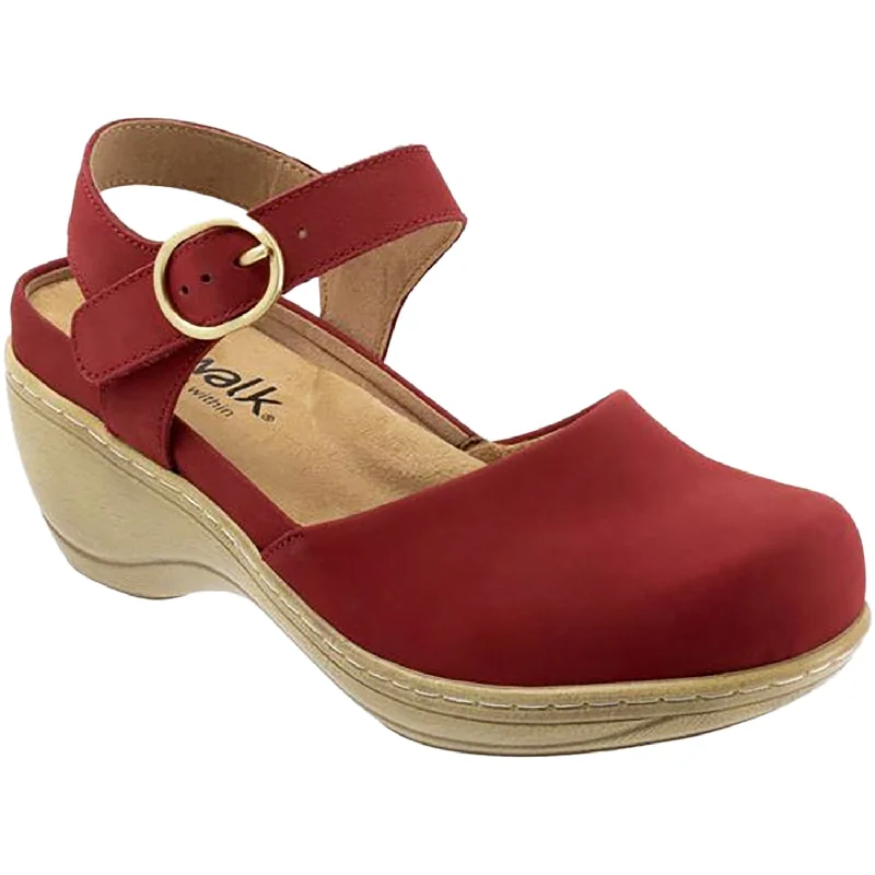 Women's Soft Walk Mabelle Red Nubuck