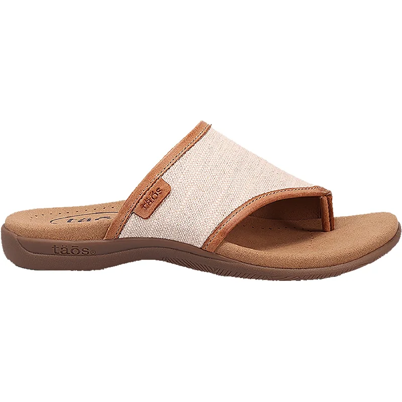 Women's Taos Boundary Natural Hemp/Leather