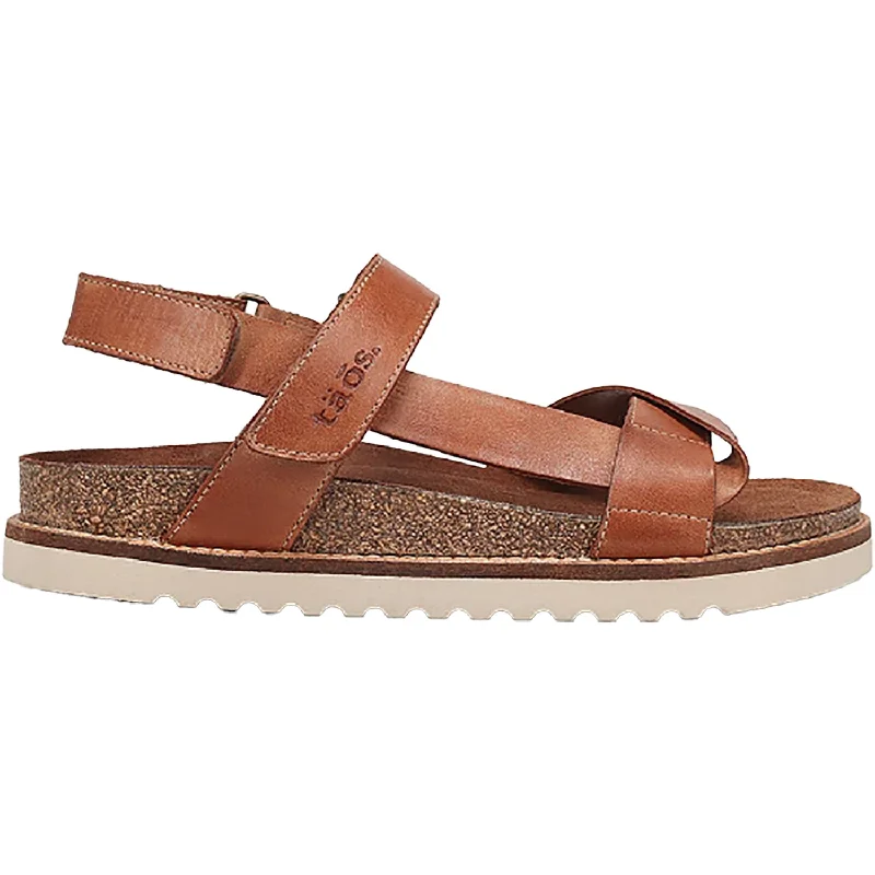 Women's Taos Sideways Caramel Leather