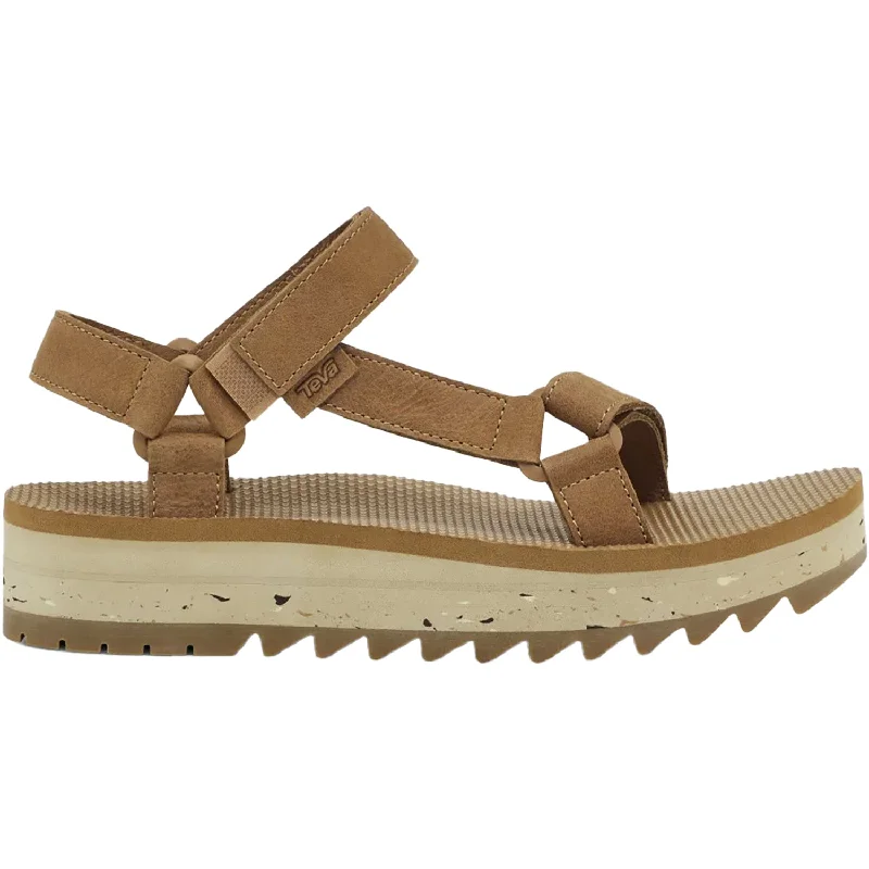 Women's Teva Universal Ceres Honey Brown Leather