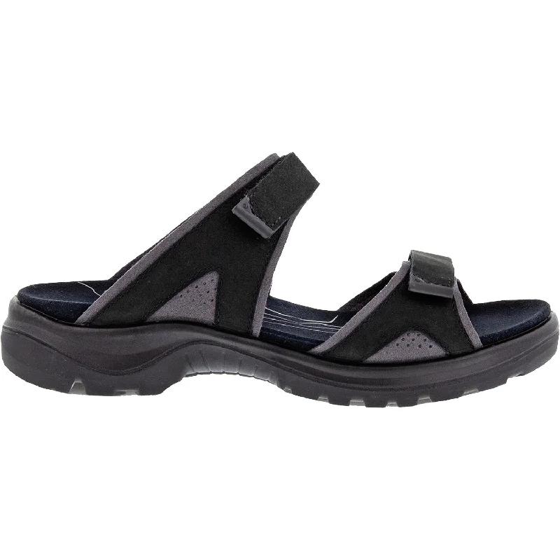 Women's Ecco Yucatan 2.0 Offroad Slide Black Nubuck