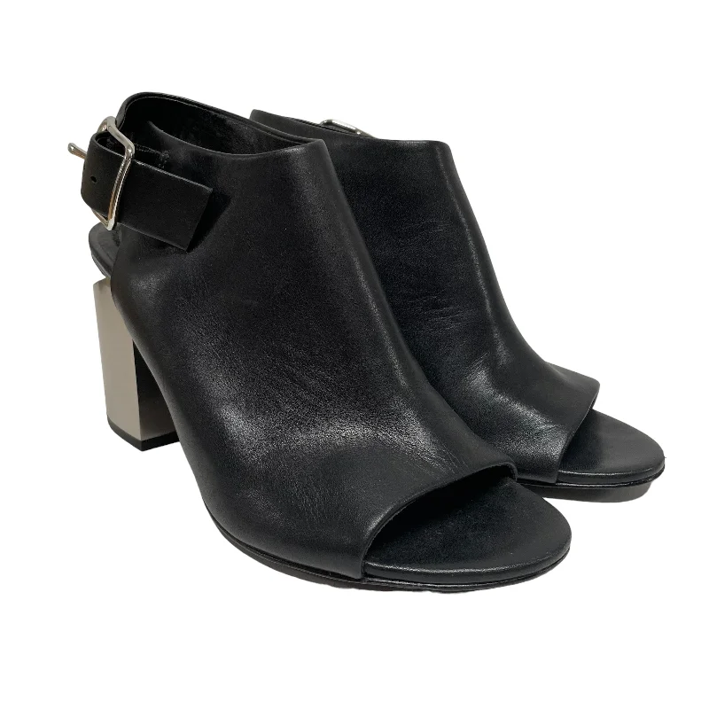 Alexander Wang/Heels/EU 37/Leather/BLK/metal heels