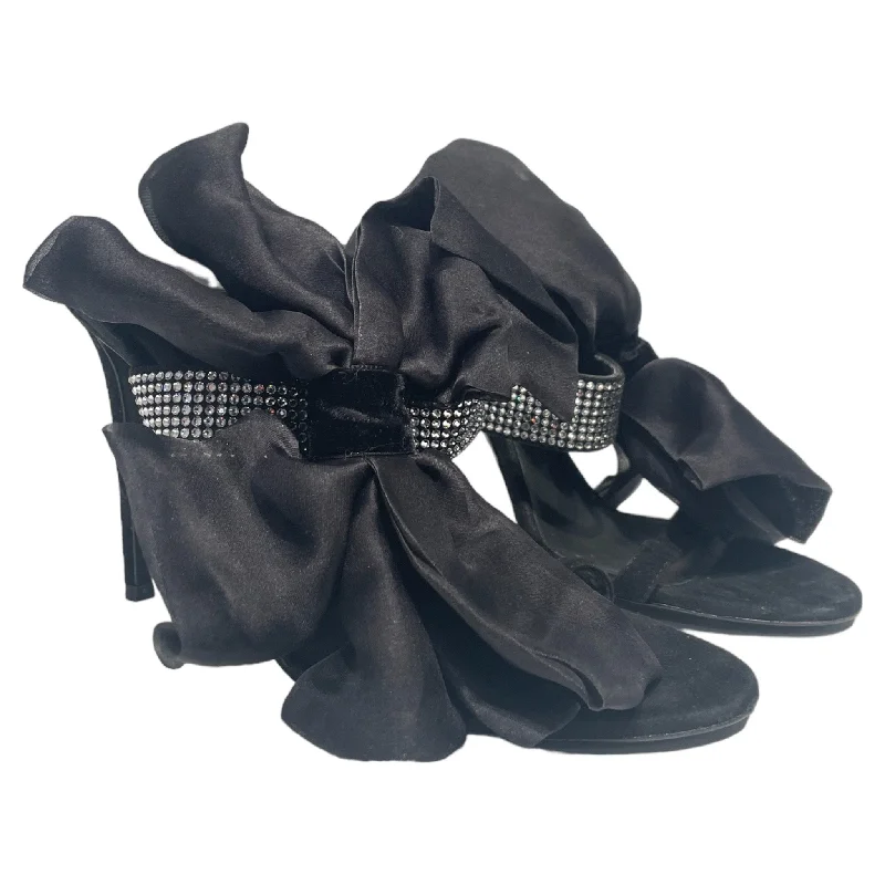 Giuseppe Zanotti/Heels/EU 38/Suede/BLK/