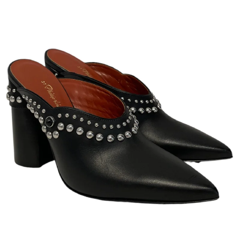 3.1 phillip lim/Heels/US 5.5/Leather/BLK/Pointed-Toe/