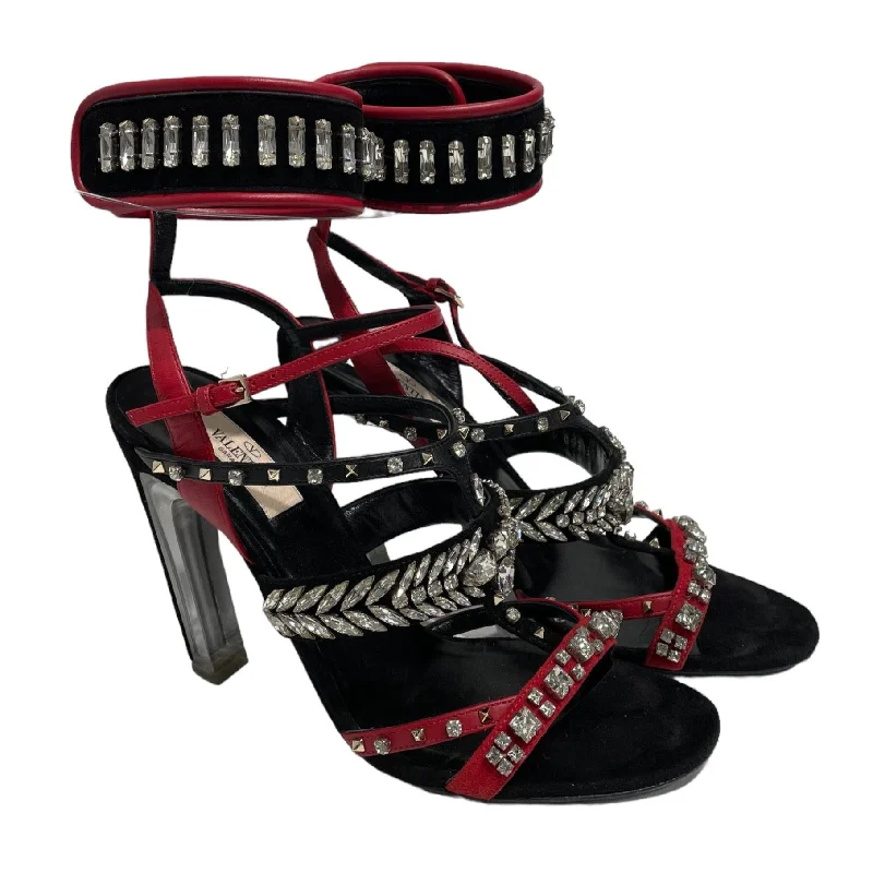 VALENTINO GARAVANI/Heels/EU 39/BLK/Garavani Red and Black