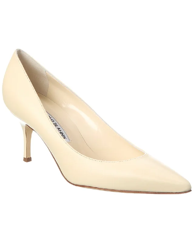 Manolo Blahnik Kietta 70 Leather Pump