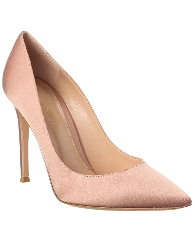 Gianvito Rossi Gianvito 105 Satin Pump