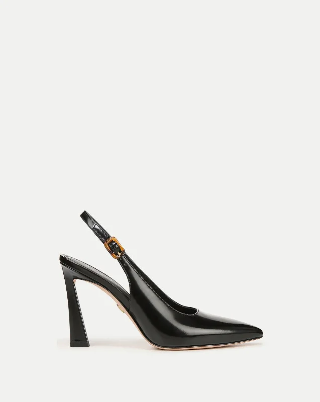 Callie Leather Slingback Pump