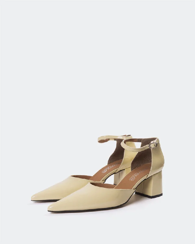 Catriona Light Yellow Patent