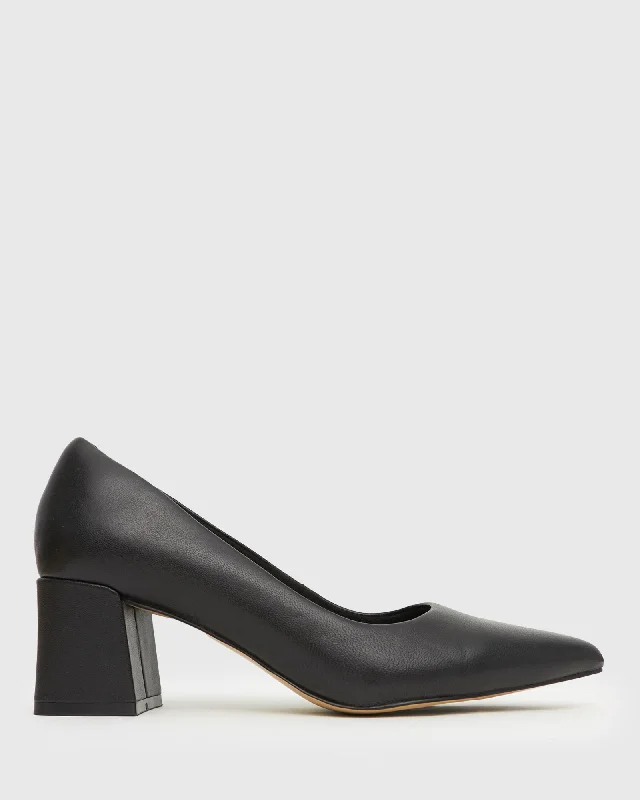 ELISHA Mid-Heeled Comfort Pumps