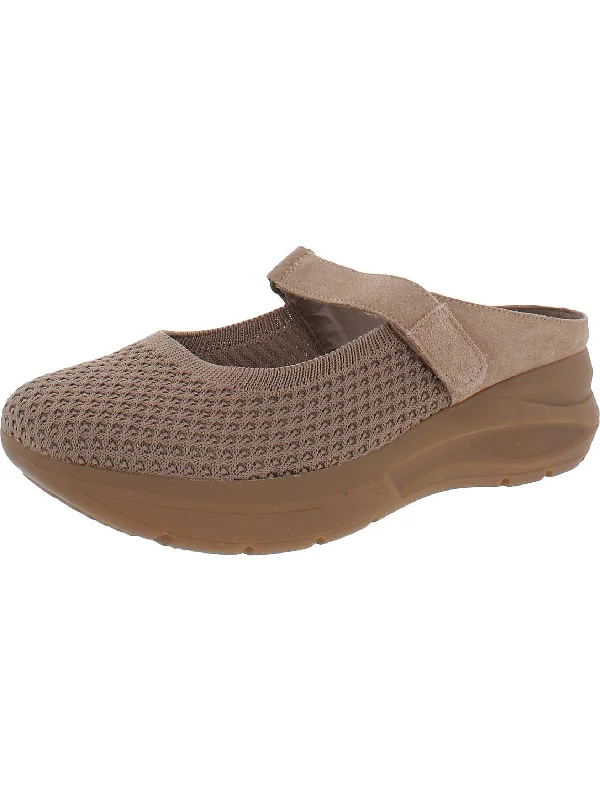 Fearless Womens Suede Textured Mules