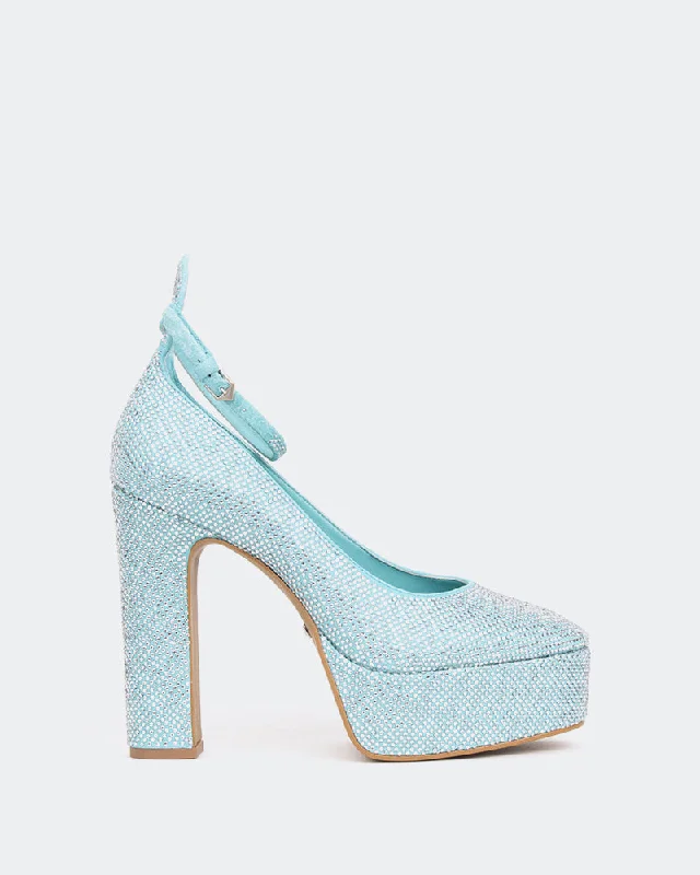 Jayne, Turquoise Suede/Suède Tur.