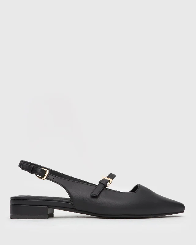 MAEVE Vegan Low Heel Pumps