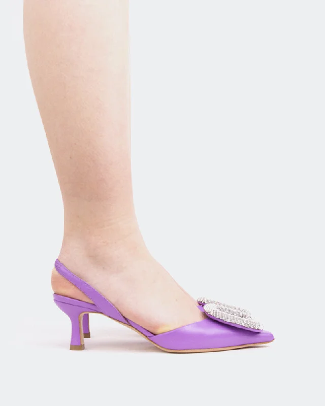 Reale, Purple Leather/Cuir Violet